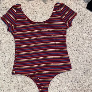 Stripped bodysuit